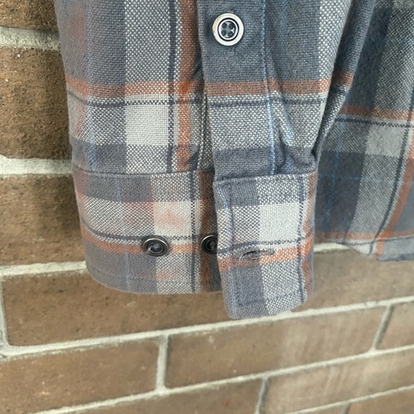 EUC Prana Flannel Shacket Mens Med - Picture 7 of 8